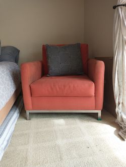Red/Orange Arm Chair