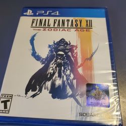 Final Fantasy XII The Zodiac Age PS4 Game 