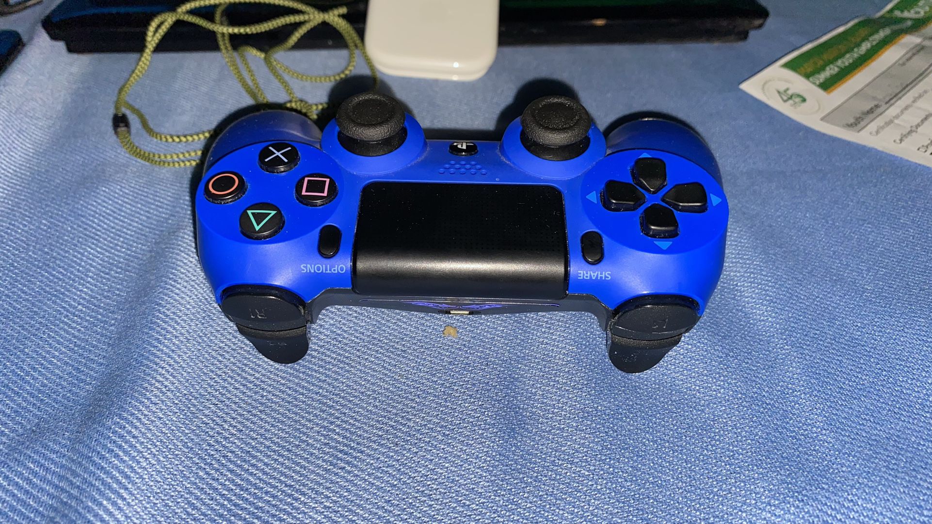 PS4 Black & Blue PS4 Controller 