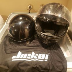 Jiekai Motorcycle Helmets - Set of 2