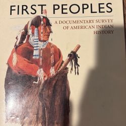 First People’s Second Edition. American Indian History