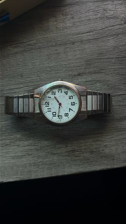Silver watch