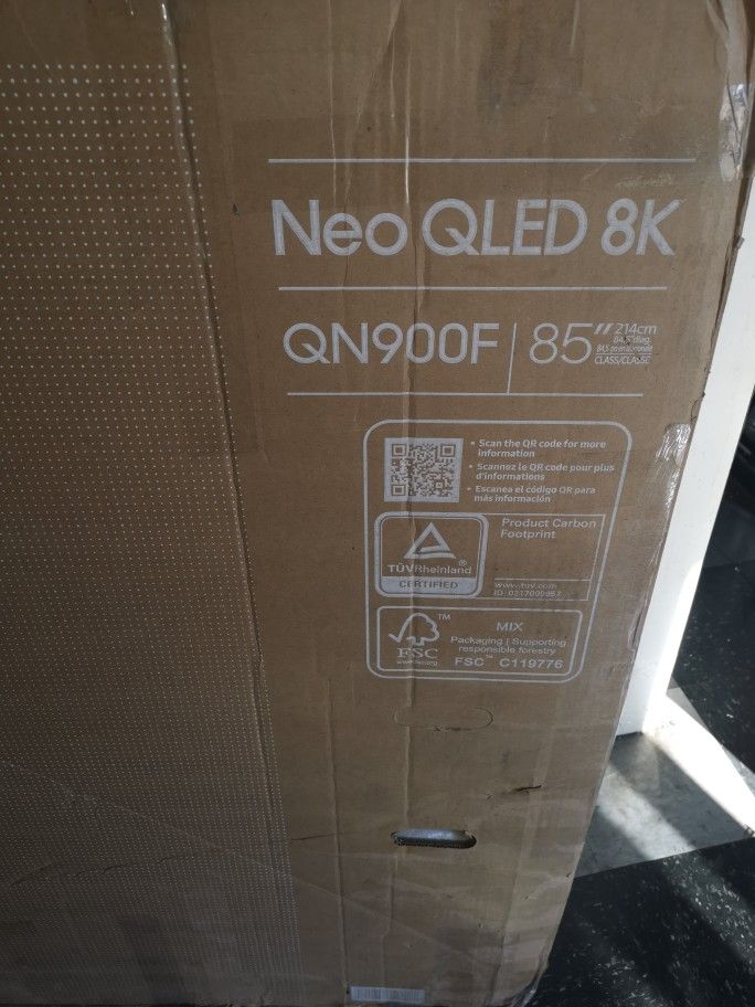 SAMSUNG 85"INCH NEO QLED 8K Q900F