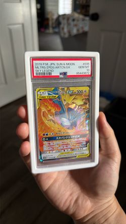 Japanese Moltres Zapdos Articuno GX PSA 10