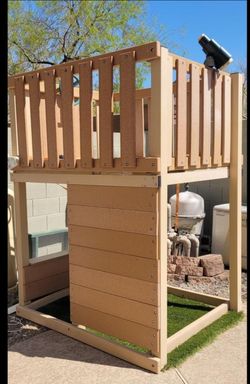 Outdoor Kids Playset Climbing Tower