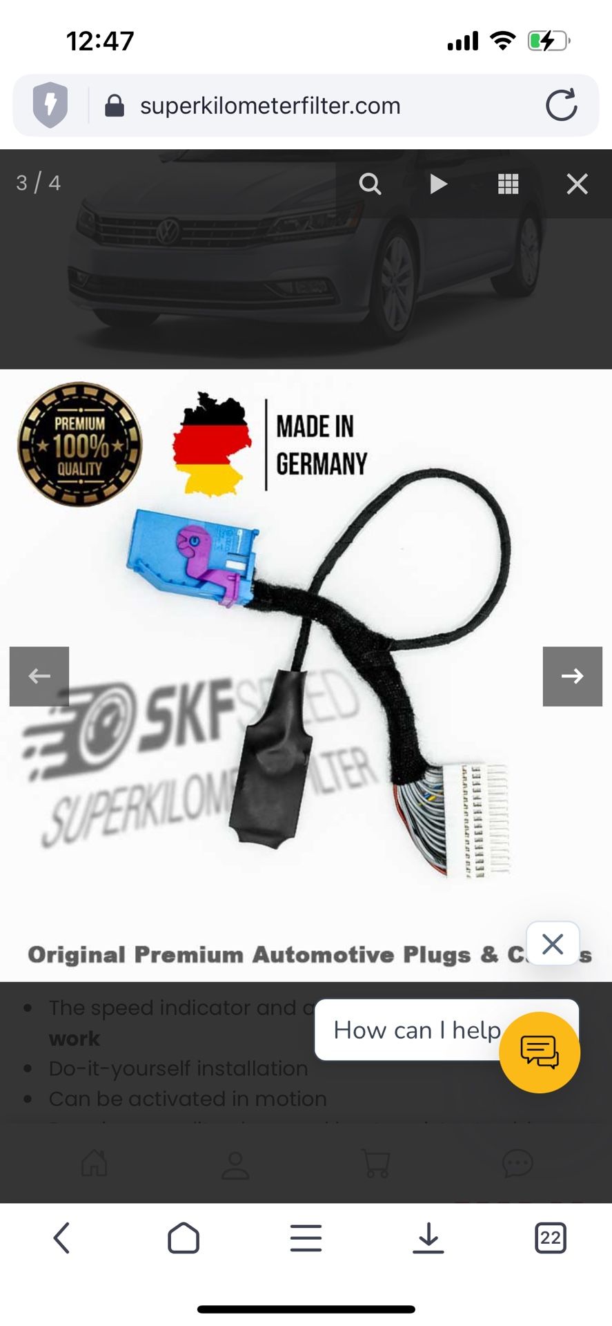 Mile Stopper Blocker For VW Jetta VI