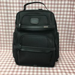 TUMI Alpha Brief Backpack in black