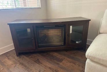 Fire Place TV stand