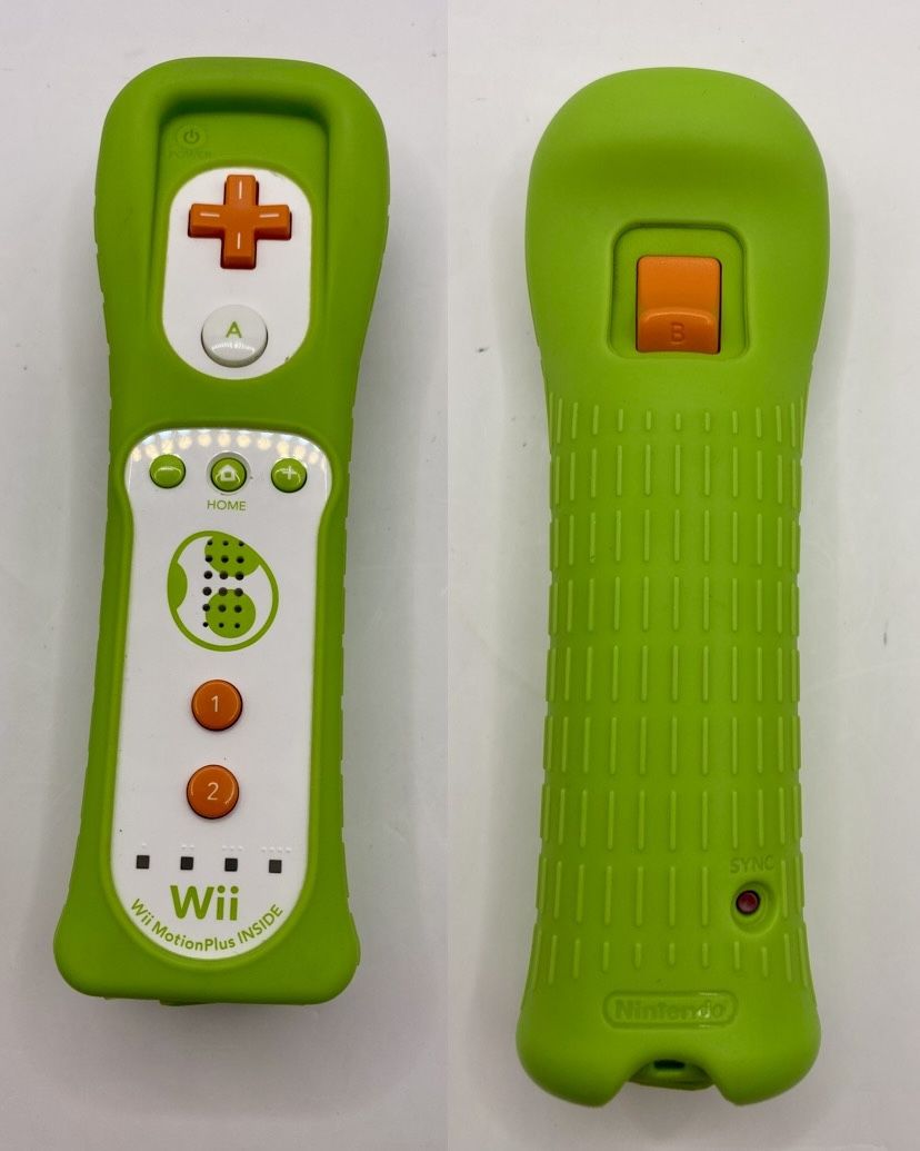 Yoshi Edition Motion Plus Remote Controller Nintendo Wii OEM Genuine Official