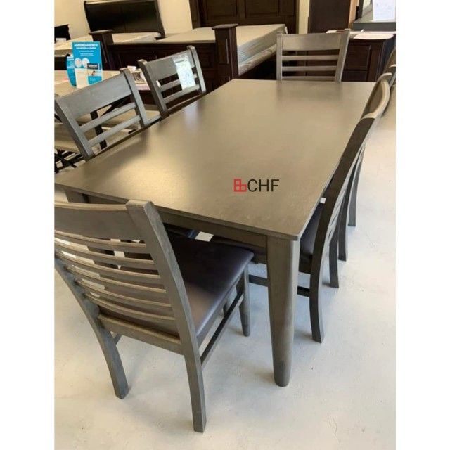Wooden 7 Piece Dining Table Set  - Limited Time Offer 