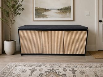 *New* Storage Bench with Cushion
