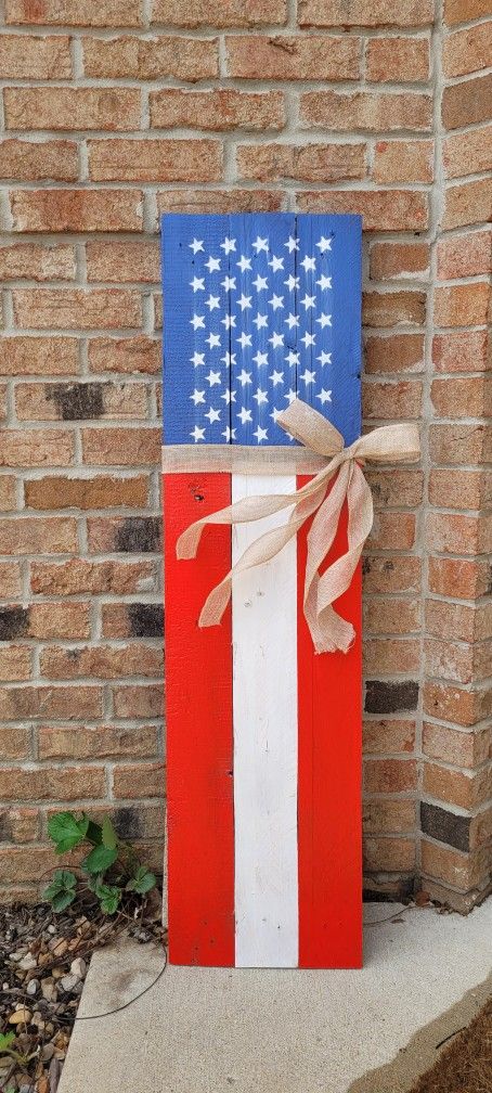 American Flag Sign