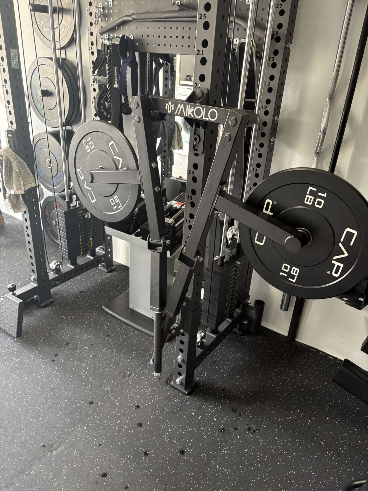 Lateral Raise Rack Attachment For Home Gym