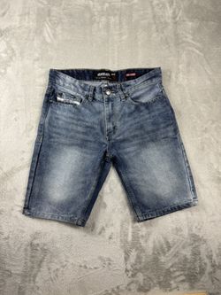 ECKO Unltd Denim Rhino Jean Shorts Men’s Size 30 Baggy Y2k Skater Street Jhorts.