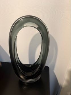 West Elm glass decor
