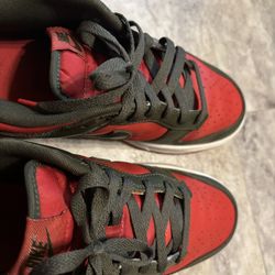 Nike Dunk Low Mystic Red Cargo Khaki