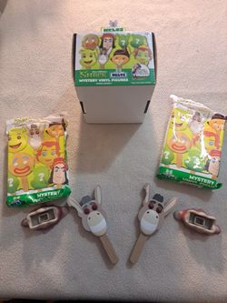 Culturefly Meltz - Donkey [Flocked CHASE] & Donkey (Common) from Shrek