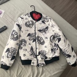 Freshhoodz Brand Bomber Jacket Size M 