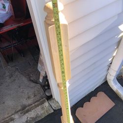 Stair Newel Turned Post Red Oak