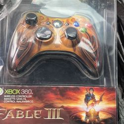 Sealed Xbox 360 Fable 3 Limited Edition Controller 