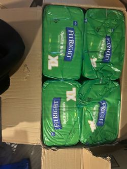 FitRight OptiFit Briefs XL – 4 Packs of 20