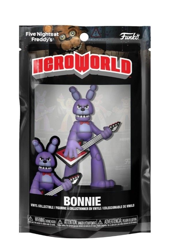 FNAF Bonnie HeroWorld EXCLUSIVE Figure Funko Action