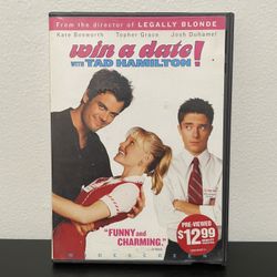Win A Date With Tad Hamilton DVD Topher Grace Kate Bosworth Romance Comedy 2004