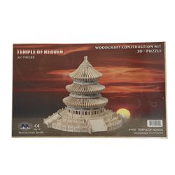 Woodcraft Construction Kit Temple Of Heaven 