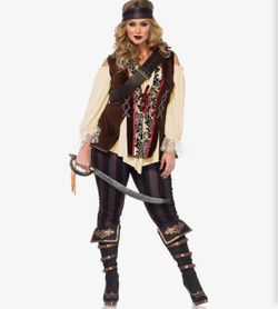 Women’s pirate costume corset