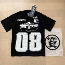 Hellstar Path To Paradise T-shirt ‘Black’ (with hellstar bag)
