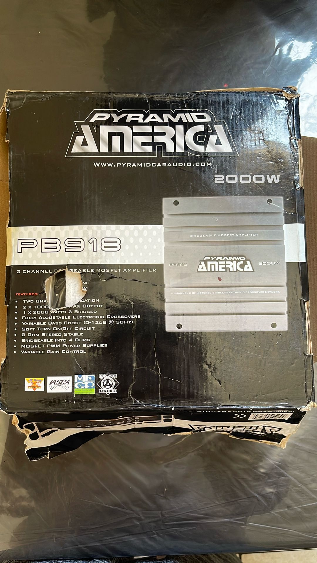 Pyramid America Amplifier PB(contact info removed)W