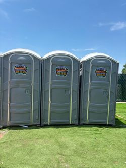 Portable toilets