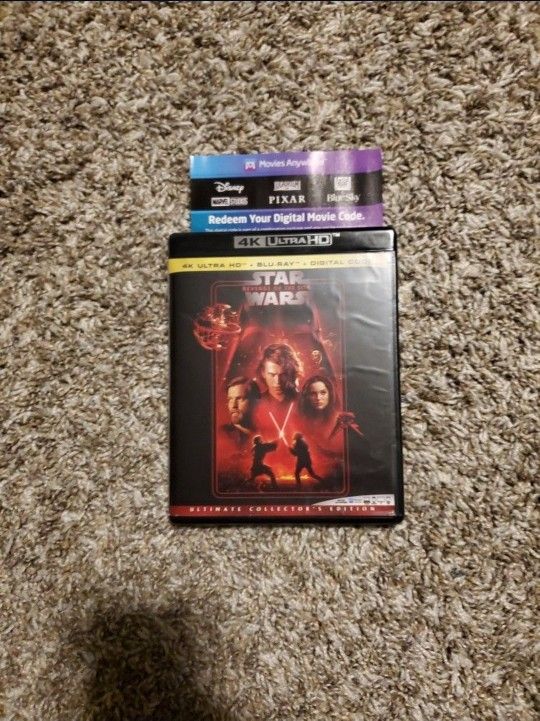Star Wars Revenge Of The Sith 4K Digital Code Only