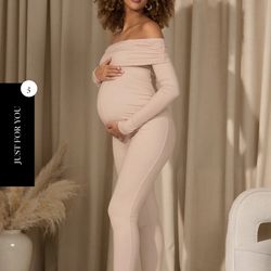 Maternity Jumpsuit Club L London