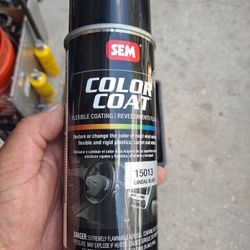 SEM- COLOR COAT 15013 interior Car Paint 4 New, 4 Opened Spray Paint. 