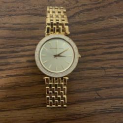 Gold Plated Michael Kors Watch