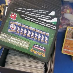Pokemon Cards. Unused Code Cards. 
