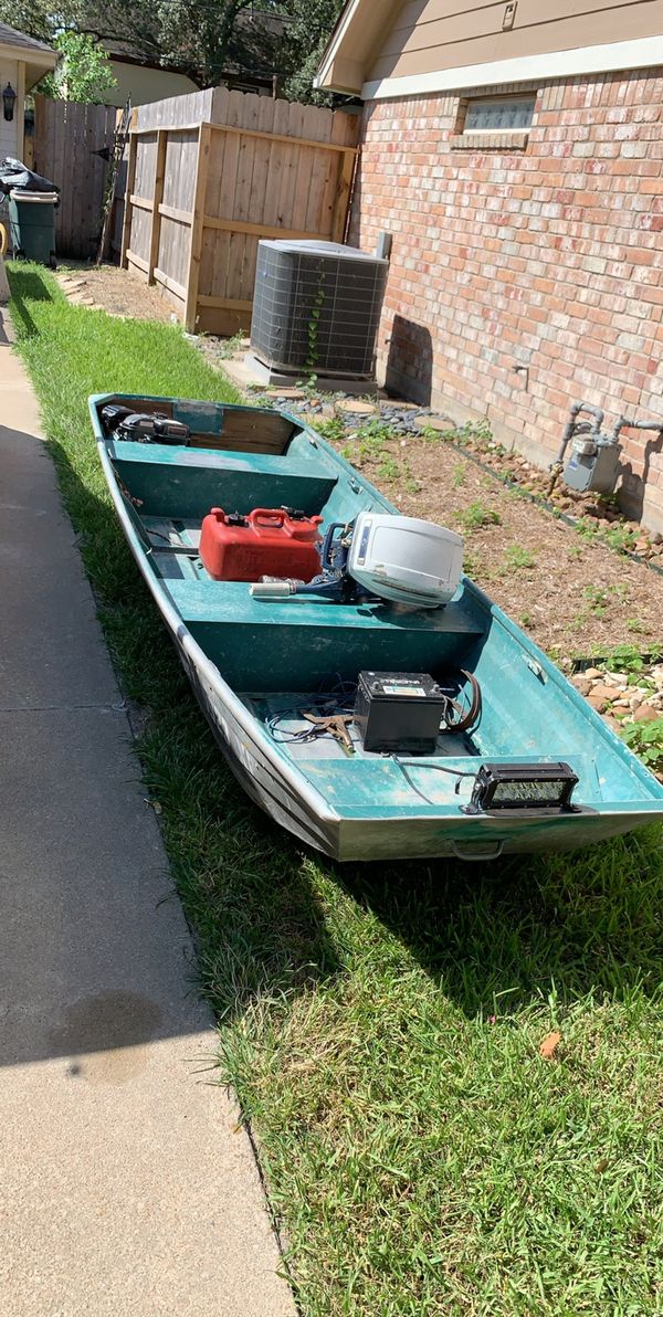 Jon boat for Sale in Houston, TX OfferUp