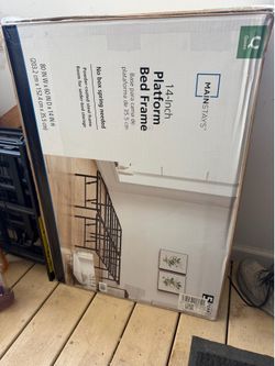 Queen size metal framing