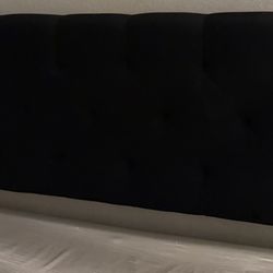 Black Cali King Headboard 