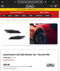 911 992 SIDE MARKERS