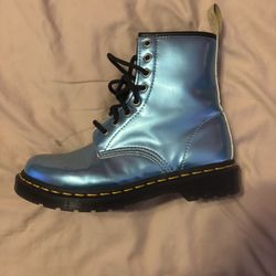 Blue Doc Martens
