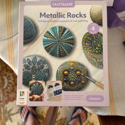 New Metallic Rocks Painting Kit $ 10