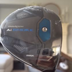 Brand New Callaway Paradym Ai Smoke 7-Wood – Stiff – Never Used