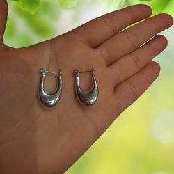 Sterling Silver 925 Earring Hoop