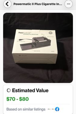 Powermatic II Plus Cigarette Injector
