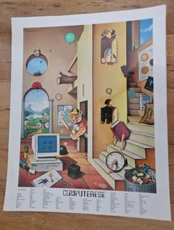 Proverbidioms "Computers" word find posters.