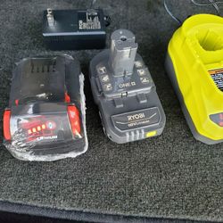 Milwaukee Ryobi Battery Brand New Take All $85 