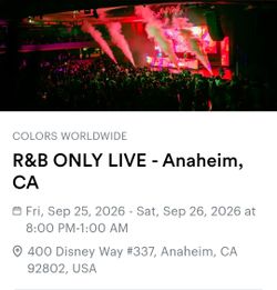 R&B only Live