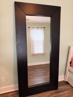 Full Length Mirror- dark brown